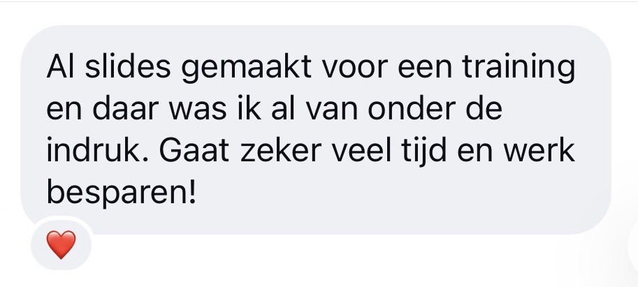 DM uit pilotgroep over AI slides die veel tijd besparen